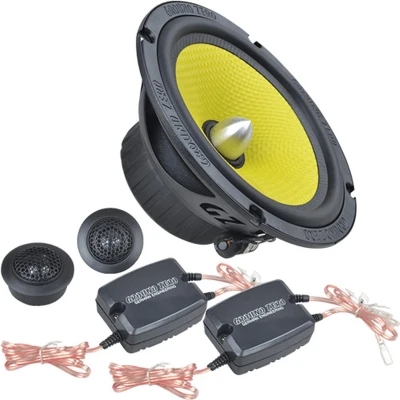 Afbeelding van Ground Zero GZTC165.2X compo luidspreker set 16,5 cm 100 watts RMS 3 ohms