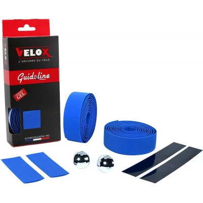 Afbeelding van Velox Stuurtape Maxi Cork Gel blauw (2st)