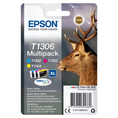 Afbeelding van Epson T1306 multipack kleur cartridge
