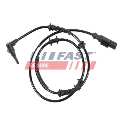 Afbeelding van FAST FT80569 ABS Sensor Vooras links, rechts 919mm 28mm zwart Ovaal FIAT: Panda II Hatchback (169) 1.1, 1.3 D Multijet, 1.4