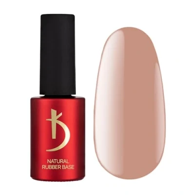 Afbeelding van k Professional Natural Rubber Base Gel Dark Beige Coat UV LED 15 ml Onderlak Nagellak Naakte kleuren Gelnagels Langdurig houden