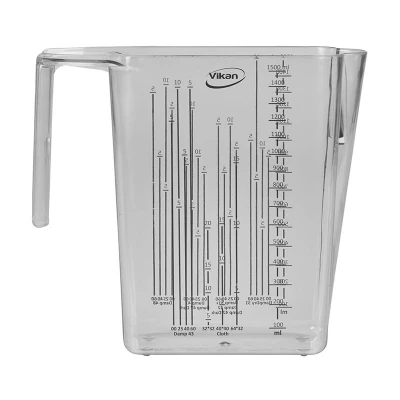 Afbeelding van Vikan Maatbeker 1,5 Liter Transparant