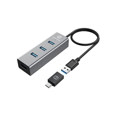 Afbeelding van Graugear 4 poorten Type A USB 3.0 hub