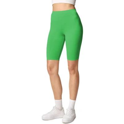 Afbeelding van Merry Style MS MS10 145 LE Dames Leggings Sport Vrijetijdsbroek Kort Viscose Sporbroek Yogabroek Groen XL