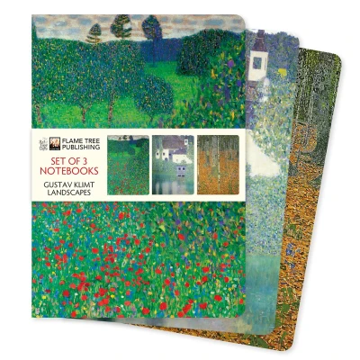 Afbeelding van Standard Notebook Collection Gustav Klimt: Landscapes Set of 3 Notebooks