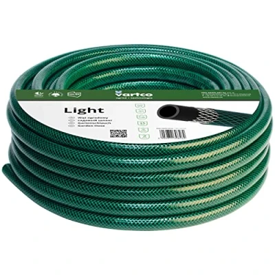 Afbeelding van Vartco Light 3 Ply Tuinslang 3/4&quot; 10m Besproeiing flexibele Polyester kruis vlecht UV bestendig 25 Bar