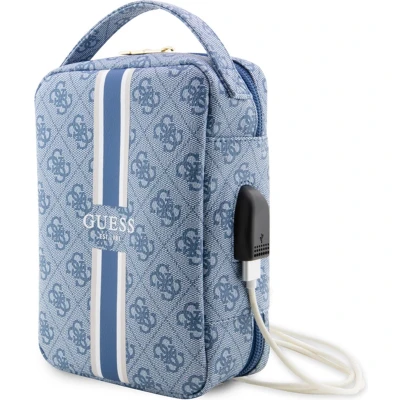 Afbeelding van GUESS Tas GUHBP4RPSB Organizer Blauw 4G Printed Stripes, blauw, handtashouder