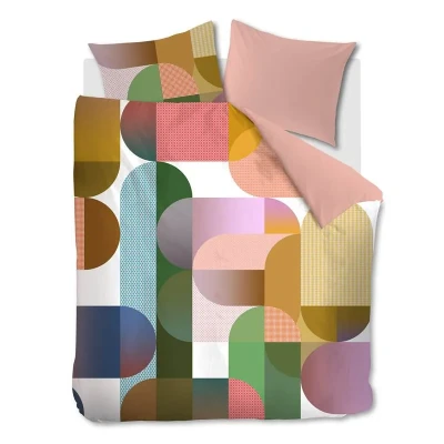 Afbeelding van Beddinghouse Dutch Design Arc dekbedovertrek Lits Jumeaux 240x200/220 Multi