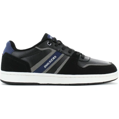 Afbeelding van DOCKERS by Gerli 53BY002 Heren Sneakers Vrijetijdsschoenen Schoenen Zwart 642100 Maat EU 43 UK 9