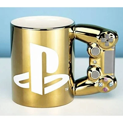 Afbeelding van Paladone Mok TASSE PLAYSTATION CONTROLLER (GOLD)