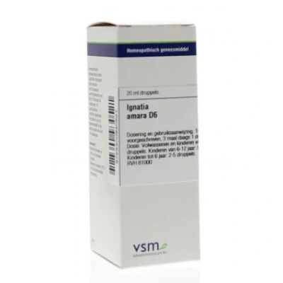 Afbeelding van Vsm Ignatia Amara D6, 20 ml