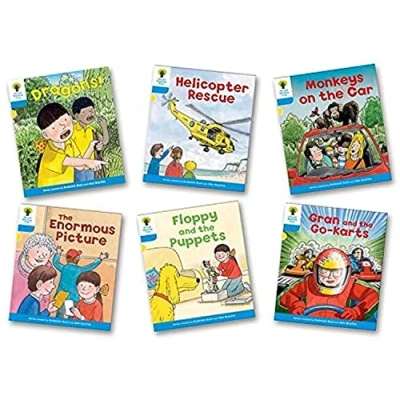 Afbeelding van Oxford Reading Tree Biff, Chip and Kipper Level 3. Decode Develop: Mixed Pack of 6