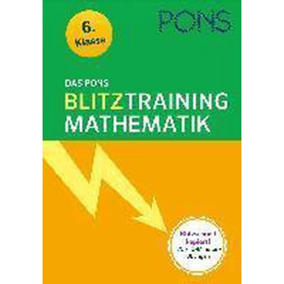 Afbeelding van Das PONS Blitztraining Mathematik 6. Klasse