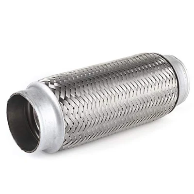 Afbeelding van Universele Flexibele Uitlaatpijp, Uitlaatpijp Roestvrijstalen Uitlaat Pijp Flexi Joint Reparatie Buis Auto Accessoires(55MM*200MM)