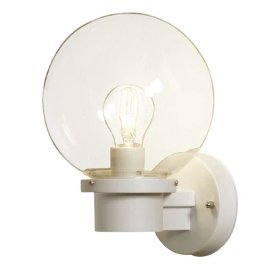Afbeelding van Konstsmide Nemi Twighlight 7322 250 Buitenlamp (wand) Spaarlamp, LED E27 60 W Wit