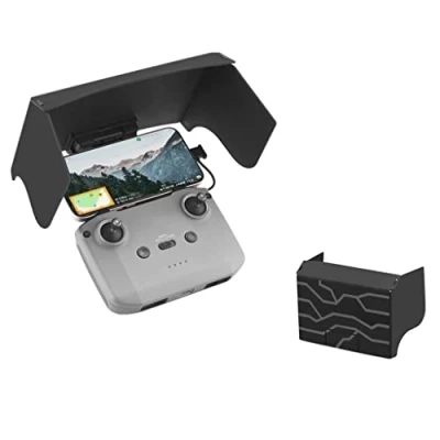 Afbeelding van Zonnekap Compatibel voor DJI Mini 3 Pro RC N1 Afstandsbediening, Opvouwbaar Zonnescherm Mavic 3/Mini 2/Air 2S