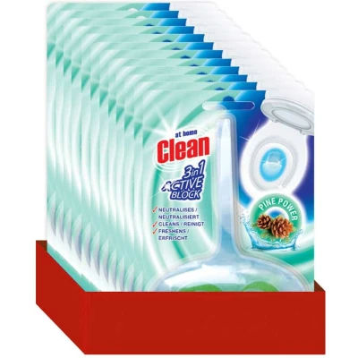 Afbeelding van 12x At Home Toiletblok 3 in 1 Dennenboom