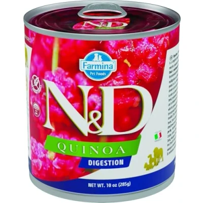 Afbeelding van N&amp;D Quinoa natvoeding voor de hond Digestion Lam 285 gr. per 6 stuks