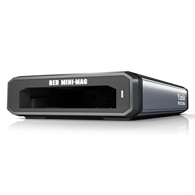 Afbeelding van SanDisk PROFESSIONAL PRO READER RED MINI MAG Edition (Kaartlezer, Voor Kaarten Van Type B, Aluminium Behuizing, USB C Poort, Compatibele Met Apparten)