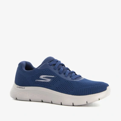 Afbeelding van Skechers Go Walk Flex heren wandel sneakers blauw Maat 46