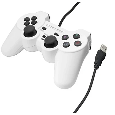 Afbeelding van Esperanza WARRIOR Gamepad PC Wit (PC), Controller,