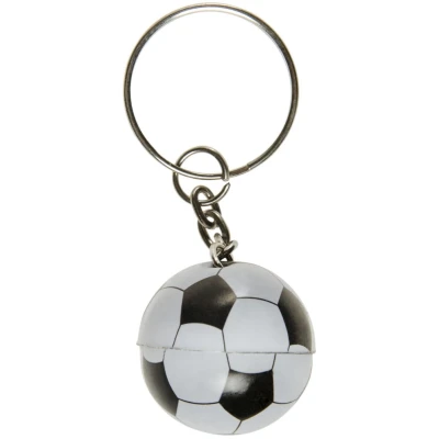 Afbeelding van Duckiez Sleutelhanger Voetbal Metaal 12 stuks