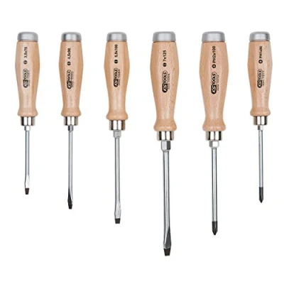 Afbeelding van KS Tools, Schroevendraaiers, ERGOTORQUE WOODmax slagschroevendraaierset (Phillipps kruissleuf (PH))