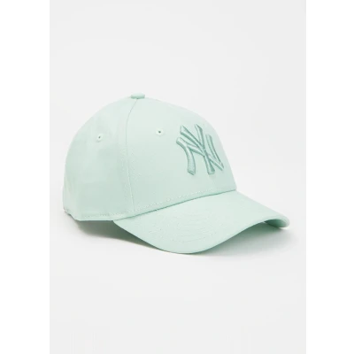 Afbeelding van New Era Kids League Essential pet met logoborduring in de kleur Mint, maat: 4 6 jaar