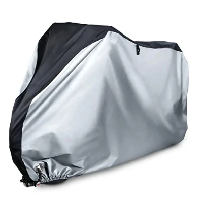 Afbeelding van Ohuhu fietsgarage, fietsafdekking, waterdicht 210T nylonweefsel, hoogwaardige zeil, waterdicht, 200 x 110 70 cm, met tas
