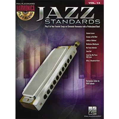 Afbeelding van Jazz Standards HARMONICA +CD: (Book/CD)