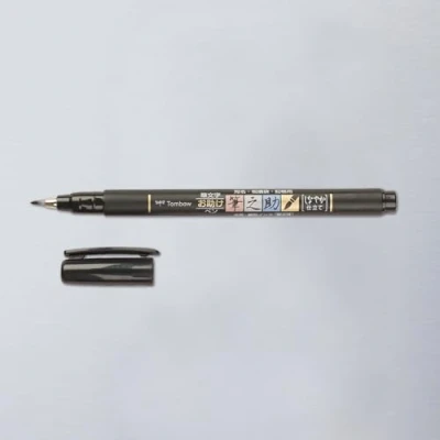 Afbeelding van Tombow Brush pen Fudenosuke hard WS BH