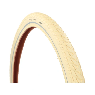 Afbeelding van Dresco Anti Lek Buitenband Traveller 28 x 1.75 (47 622) Reflectie Creme 5250465