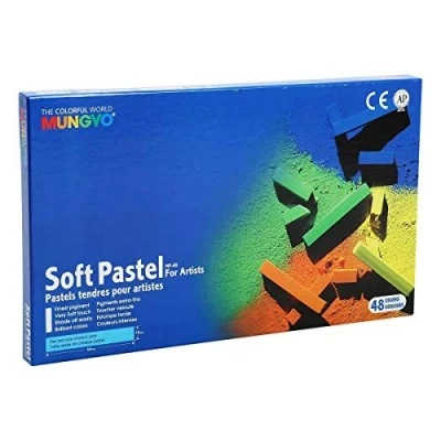 Afbeelding van Mungyo Verpakking met droog pastelkrijt, gesorteerd, medium, 48 stuks