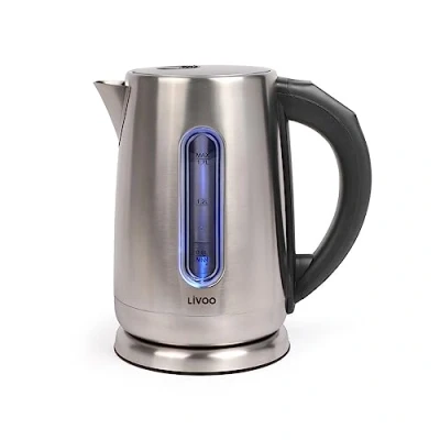 Afbeelding van Livoo DOD189 RVS Waterkoker 1.7 L Instelbare temperatuur Warmhoudfunctie