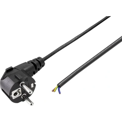 Afbeelding van Sygonix SY 5044220 Stroom Aansluitkabel Zwart 1.50 m