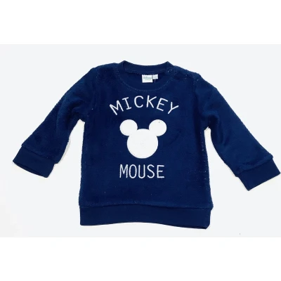 Afbeelding van Disney Mickey Mouse sweater coral fleece marineblauw maat 80 (18 maanden)
