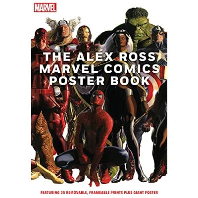 Afbeelding van The Alex Ross Marvel Comics poster Book: Featuring 35 removable, frameable prints plus giant