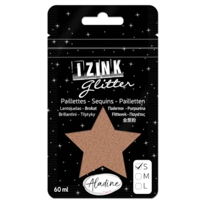 Afbeelding van Aladine Izink Glitter Dore Cuivre (S/60ml) (80947) (DISCONTINUED)