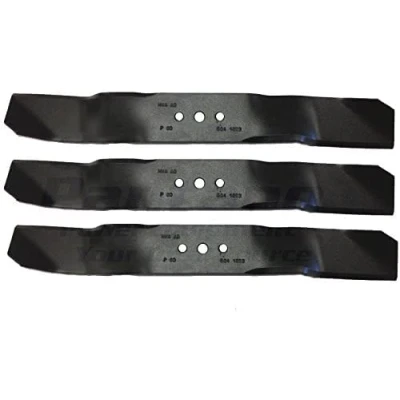 Afbeelding van 3 x grasmaaiermessen, compatibel met Husqvarna 504188201 504188210 R316 R320 Rider 155 175 R (3 stuks)
