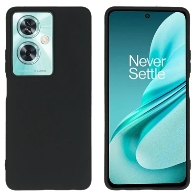 Afbeelding van OnePlus Nord N30 SE Hoesje Siliconen en TPU (zacht) iMoshion Softcase/Backcover Zwart Telefoonhoesje