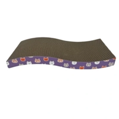 Afbeelding van Easypets cat scratcher wave paars