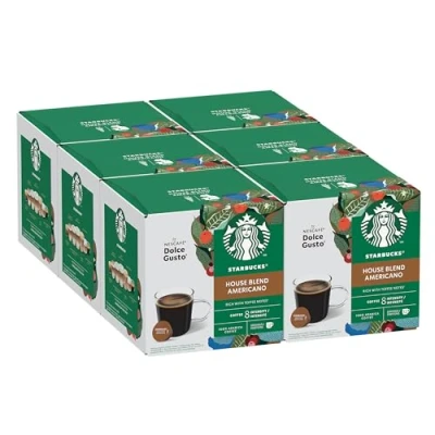 Afbeelding van Starbucks by Dolce Gusto House Blend Medium Roast capsules 6x12 cups = 72koffiecups