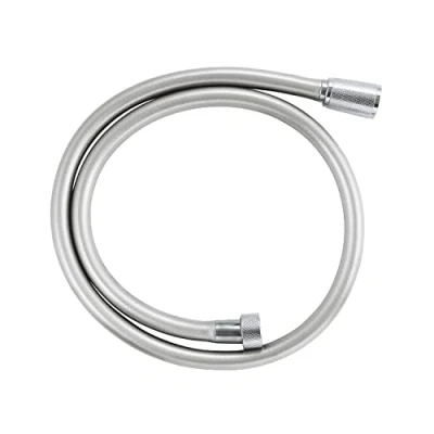 Afbeelding van GROHE QuickFix VitalioFlex Silver doucheslang met TwistStop 100 cm