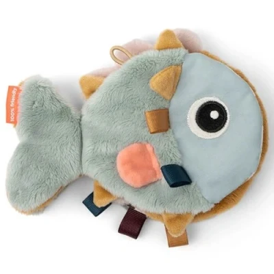 Afbeelding van Done by Deer Activiteitenknuffel soft baby boek Sea friends Colour Mix