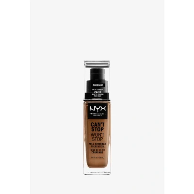 Afbeelding van Nyx Professional Makeup CAN&#039;T STOP WON&#039;T Foundation Foundation, Dames, Maat: 30 ml, 16 mahogany