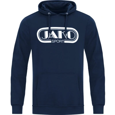 Afbeelding van Sweater met kap Retro Marine / 4XL