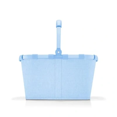 Afbeelding van reisenthel Carrybag Boodschappenmand met veel opbergruimte en praktische binnenzak, elegant waterafstotend design, Frame Twist Powder Blue