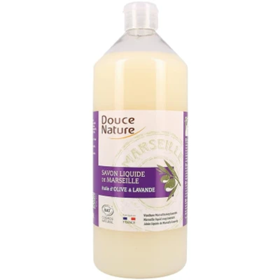 Afbeelding van Douce Nature Zeep Marseille Vloeibaar Lavendel Bio, 1000 ml