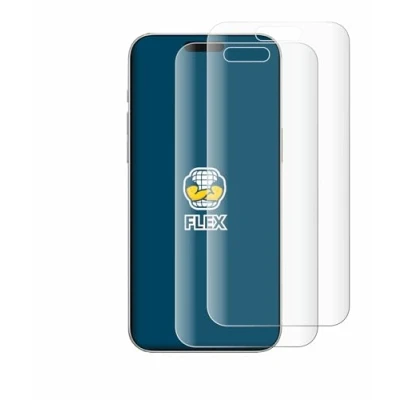 Afbeelding van BROTECT Full Cover Screen Protector voor Apple iPhone 16 (2 Stuks) Schermbeschermer, 3D Curved