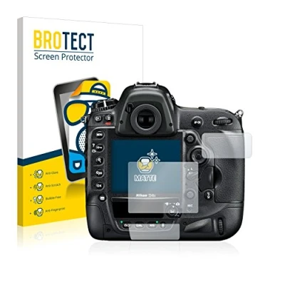 Afbeelding van BROTECT (2 Stuks) Antireflecterende Beschermfolie voor Nikon D4S Anti Glare Screen Protector, Mat, Ontspiegelend